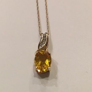 Citrine pendant